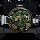 Golem Stained Glass Car Spare Tire Cover