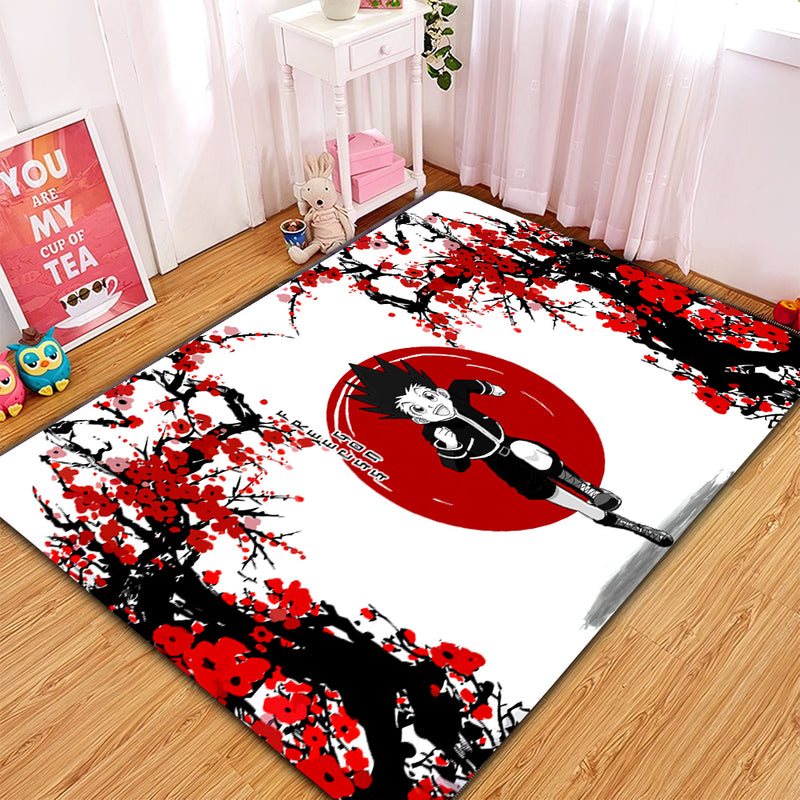 Gon Hunter X Hunter Japan Style Carpet Rug Home Room Decor