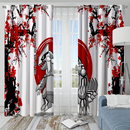 Groudon Japan Style Window Curtain