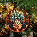 Guku Dragon Ball Stained Glass Mica Ornament Perfect Gift For Holiday
