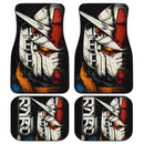 Gundam Face Retro Japan Car Floor Mats