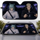 Hajime Kashimo x Kinji Hakari Jujutsu Kaisen Custom Car Windshield Sunshades