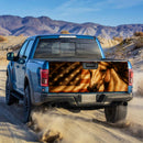 Horse American Flag Truck Tailgate Decal Sticker
