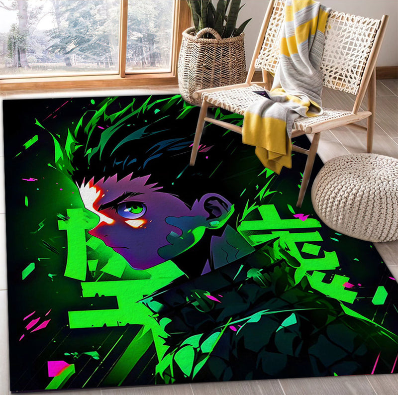 Gon Rug Hunter X Hunter Gon Anime Carpet Rug Home Room Decor