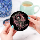 I Am The Storm Skull Ceramic Drink Coasters