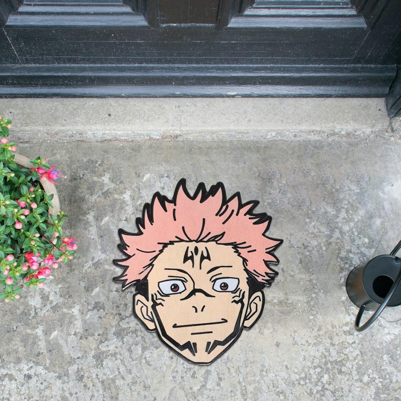 Sukuna Jujutsu Anime Custom Shape Rubber Doormat Home Decor