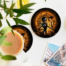 Jack Skellington Nightmare Before Christmas Moonlight Ceramic Drink Coasters