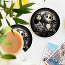 Jack And Sally Nightmare Before Christmas Moonlight Ceramic Drink Coasters