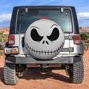 Jack Skellington Face Nightmare Before Christmas Jeep Car Spare Tire Cover