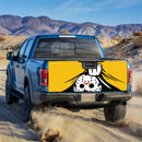 Jason Voorhees From The Friday The 13th Horror Movie Hide Yellow Truck Tailgate Decal Sticker