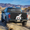 Jason Voorhees From The Friday The 13th Horror Movie Hide Gray Truck Tailgate Decal Sticker