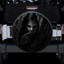 Jason Voorhees Peeking Curtain Car Spare Tire Cover
