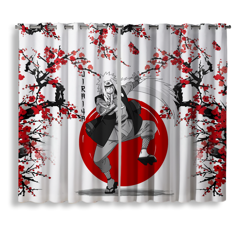 Jiraiya Anime Japan Style Window Curtain