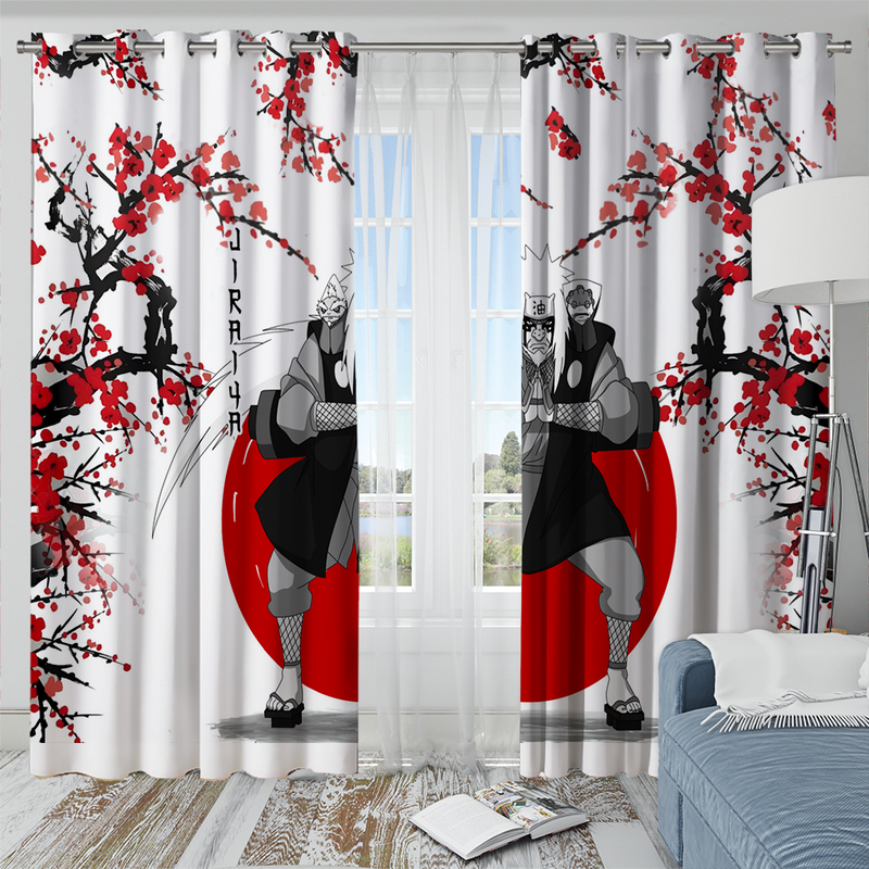 Jiraiya Anime Japan Style Window Curtain