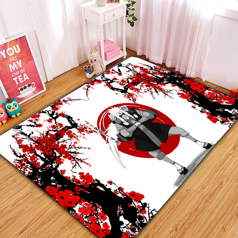Jiraiya Japan Style Carpet Rug Home Room Decor