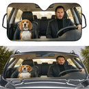 John Wick Driving Custom Car Windshield Sunshades