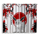 Jolteon Japan Style Window Curtain