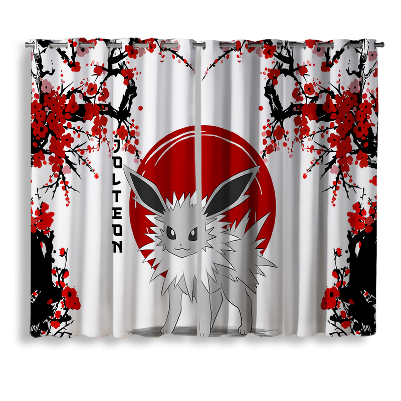 Jolteon Japan Style Window Curtain