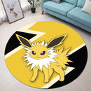Jolteon Eevee Evolution Round Rug