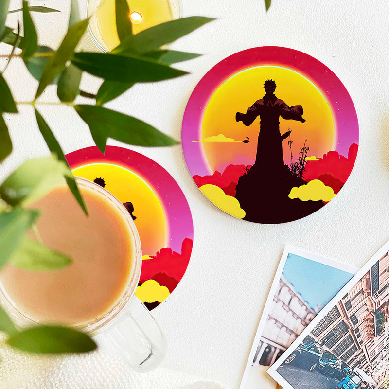 Jujutsu Kaisen Sukuna Ceramic Drink Coasters