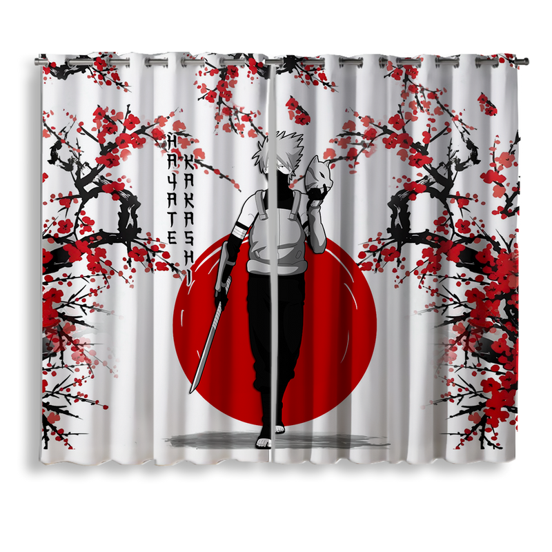 Kakashi Anbu Anime Japan Style Window Curtain