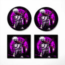 Kakashi Anbu Moonlight Ceramic Drink Coasters