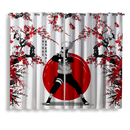 Kakashi Anime Japan Style Window Curtain