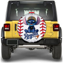 Kansas City Royals Car Spare Tire Cover With Camera Hole