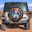Kid Buu Stained Glass Car Spare Tire Cover
