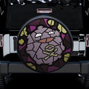 Koffing Stained Glass Car Spare Tire Cover