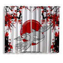Kyogre Japan Style Window Curtain