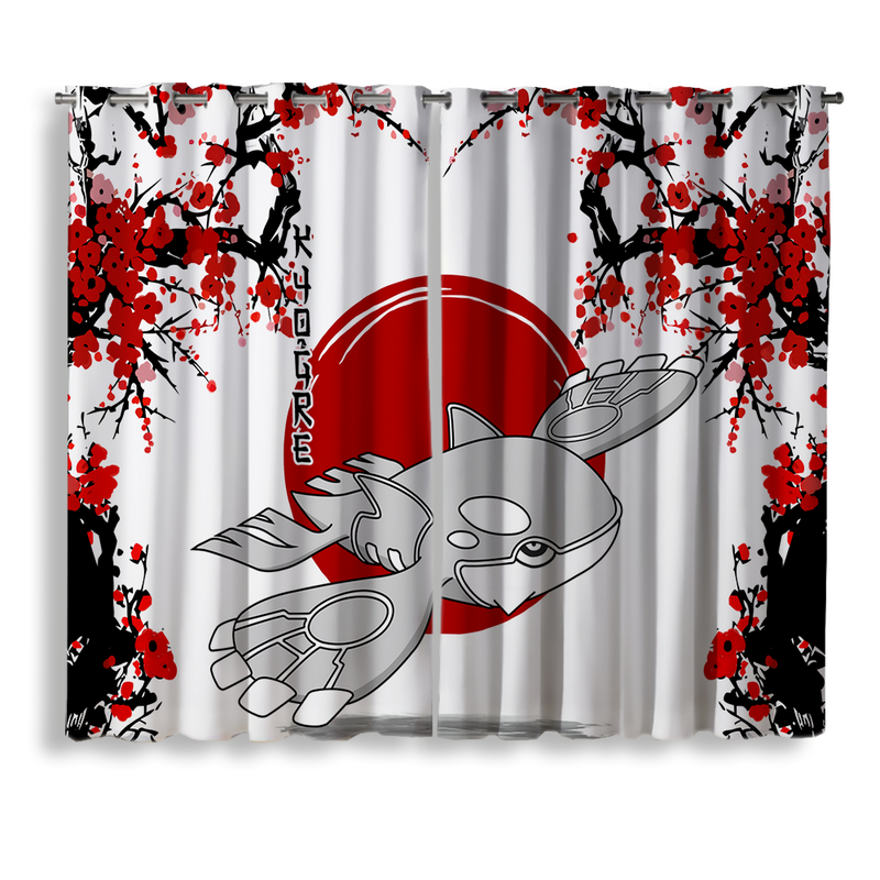 Kyogre Japan Style Window Curtain