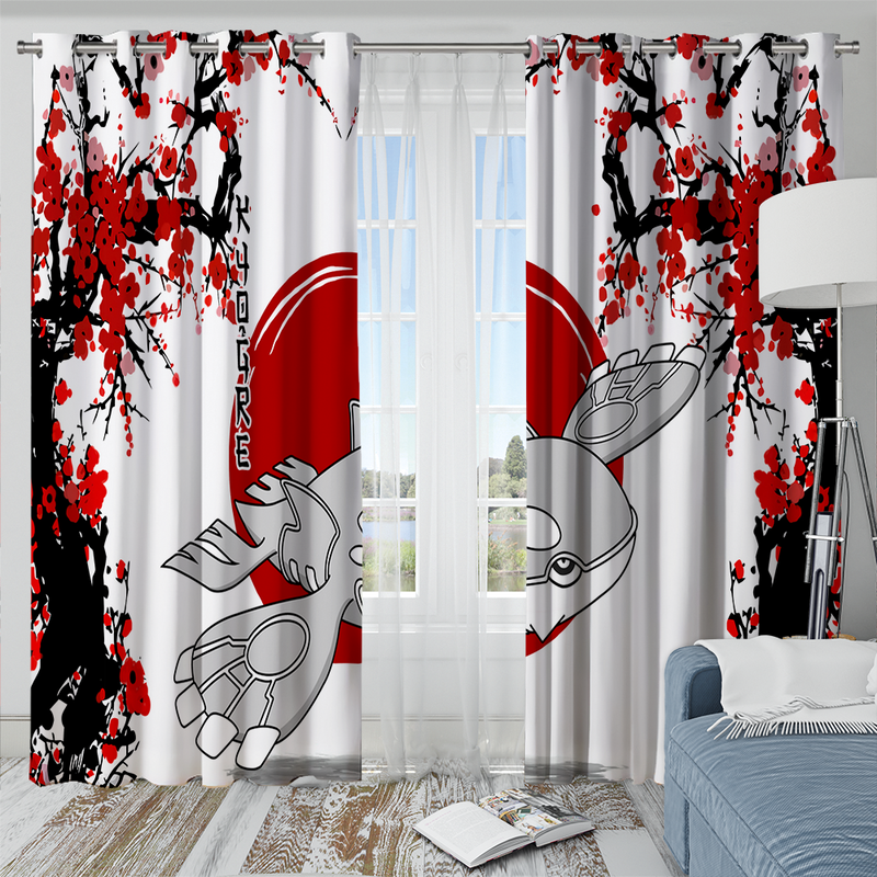 Kyogre Japan Style Window Curtain