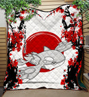 Kyogre Japan Style Quilt Blanket