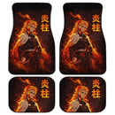 Kyojuro Rengoku Demon Slayer Anime Car Floor Mats
