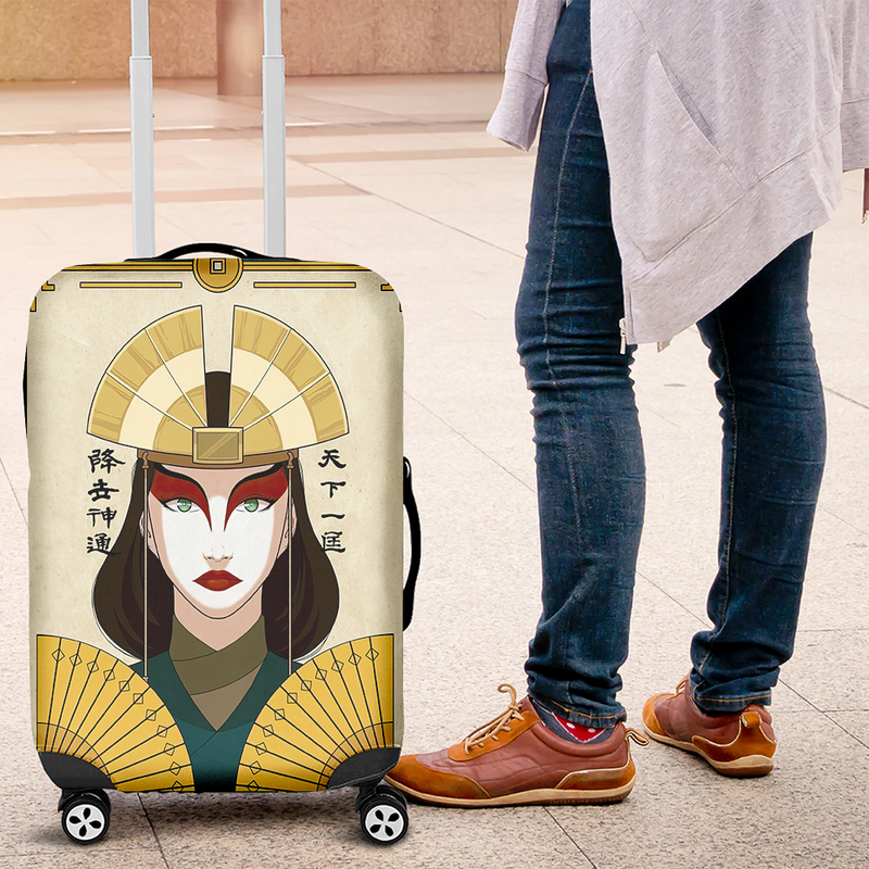 Kyoshi Last Airbender Luggage Cover Suitcase Protector