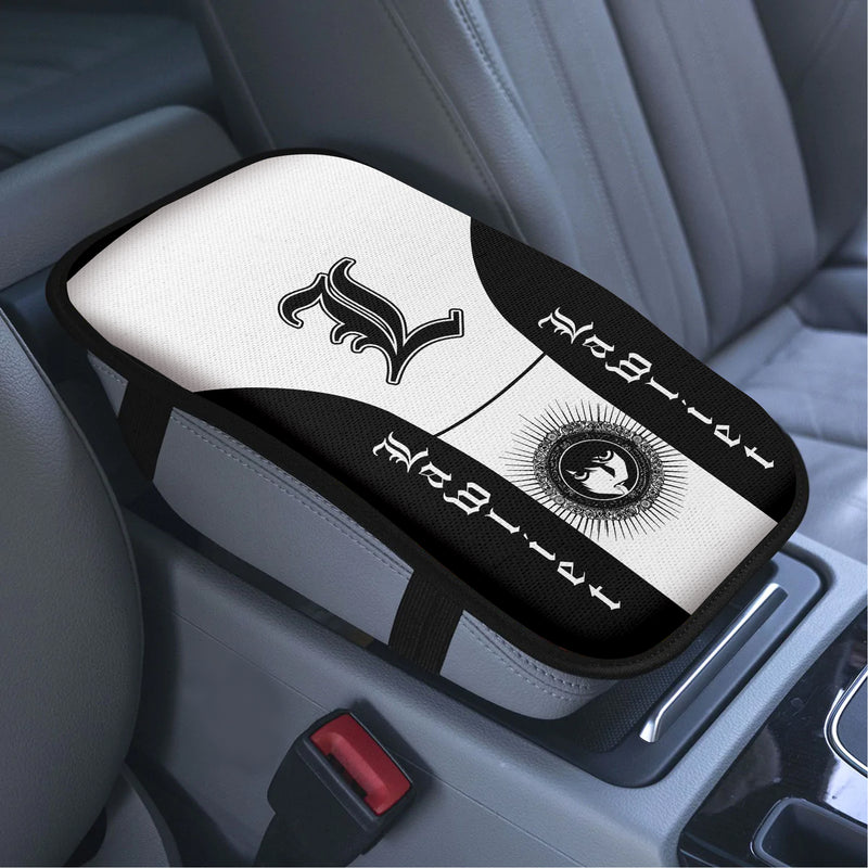 L Death Note Anime Armrest Center Console Cover Car Accessories