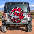 Latias Stained Glass Car Spare Tire Cover