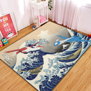 Latios Vs Latias The Great Wave Rectangular Area Rug