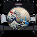 Latios vs Latias The Great Wave Jeep Car Spare Tire Cover