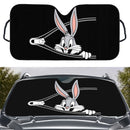Looney Tunes Rabbit Zip Custom Car Windshield Sunshades