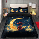 Luffy Reading On A Crescent Moon Bedding Set
