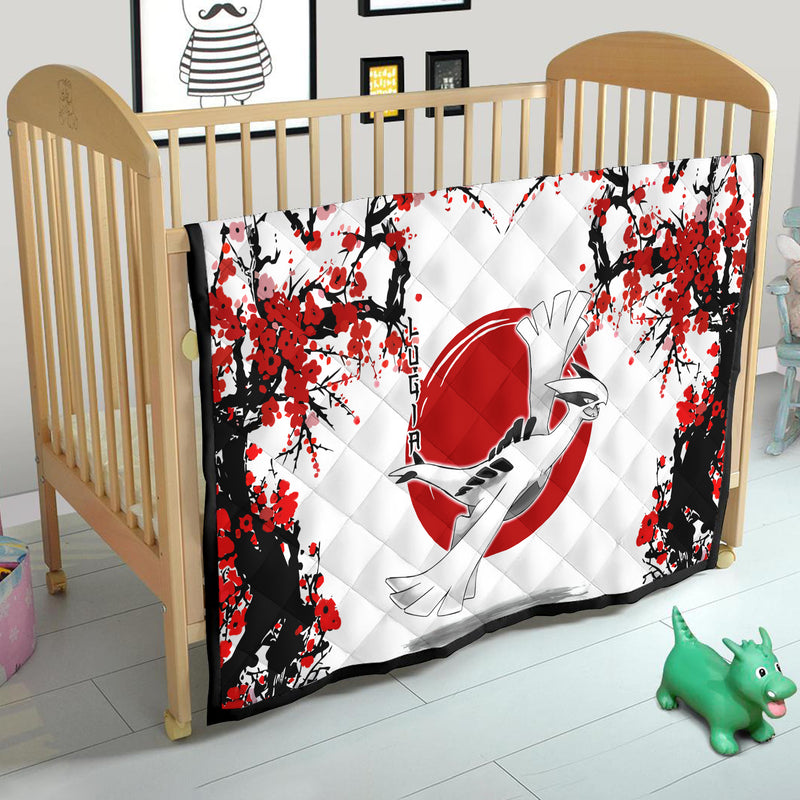Lugia Japan Style Quilt Blanket