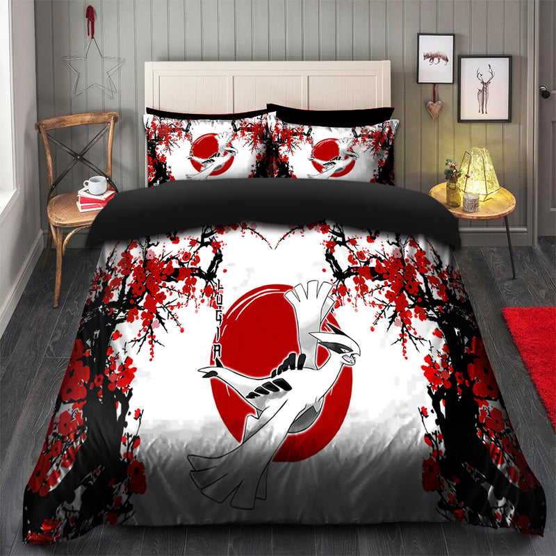 Lugia Pokemon Japan Style Bedding Set Duvet Cover And 2 Pillowcases