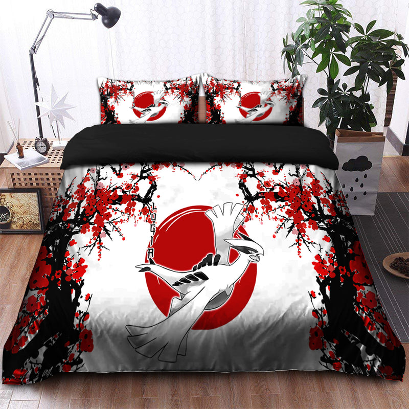 Lugia Pokemon Japan Style Bedding Set Duvet Cover And 2 Pillowcases