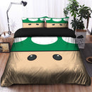 Mario Mushroom Green Bedding Set