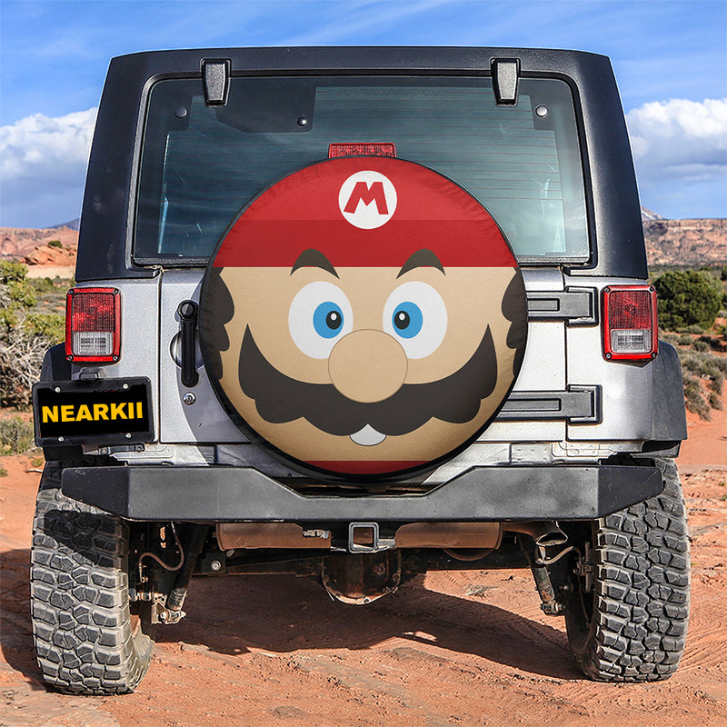 Mario Red Car Spare Tire Covers Gift For Campers