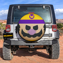 Mario Wario Car Spare Tire Cover