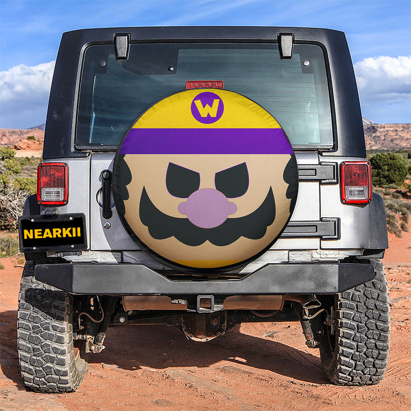 Mario Wario Car Spare Tire Covers Gift For Campers