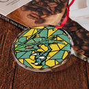 Mega Rayquaza Stained Glass Ornament